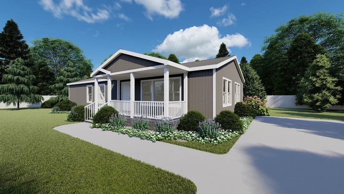 Dream silver hero, elevation, and exterior home features