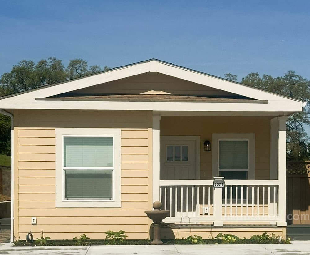 The kensington exterior home features