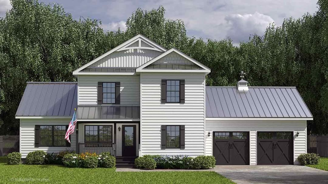 Chatham ii two story hero, elevation, and exterior home features