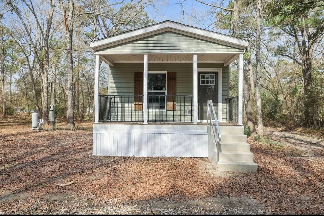 The simon exterior home features