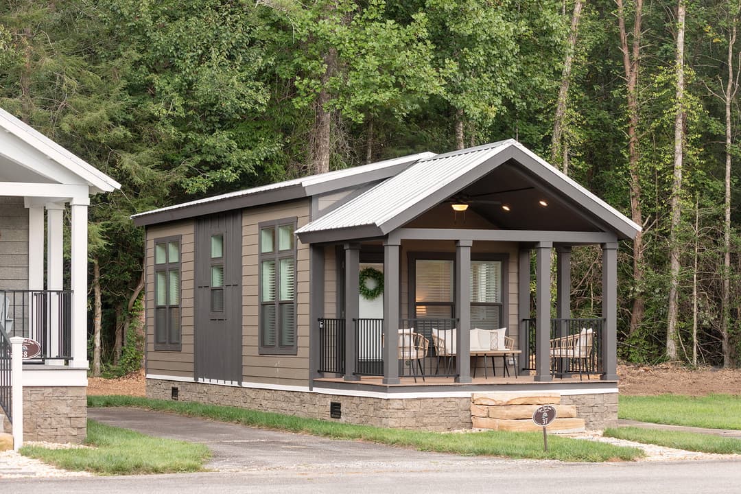 Cahaba hero, elevation, and exterior home features