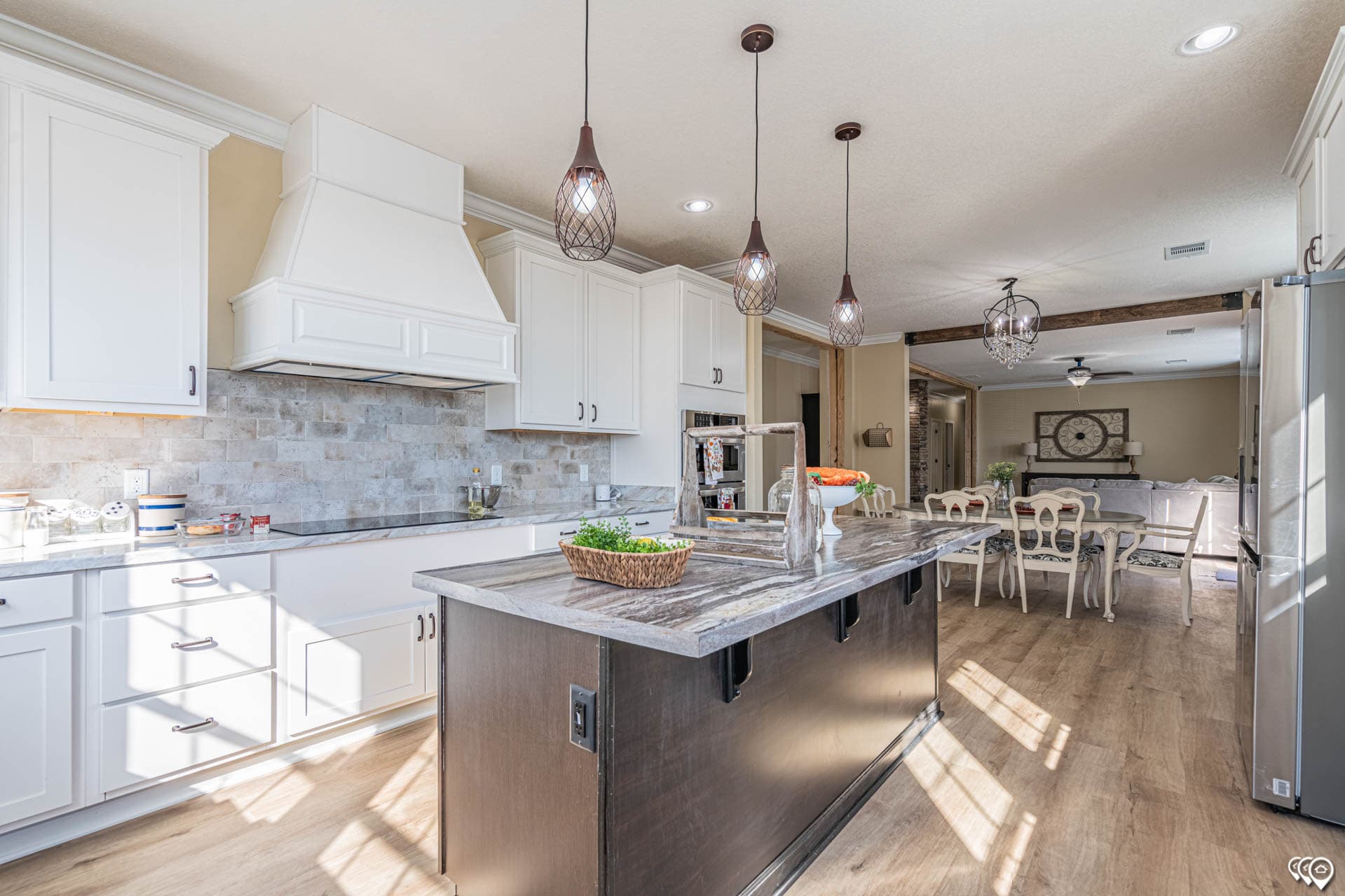 Woodland kitchen home features