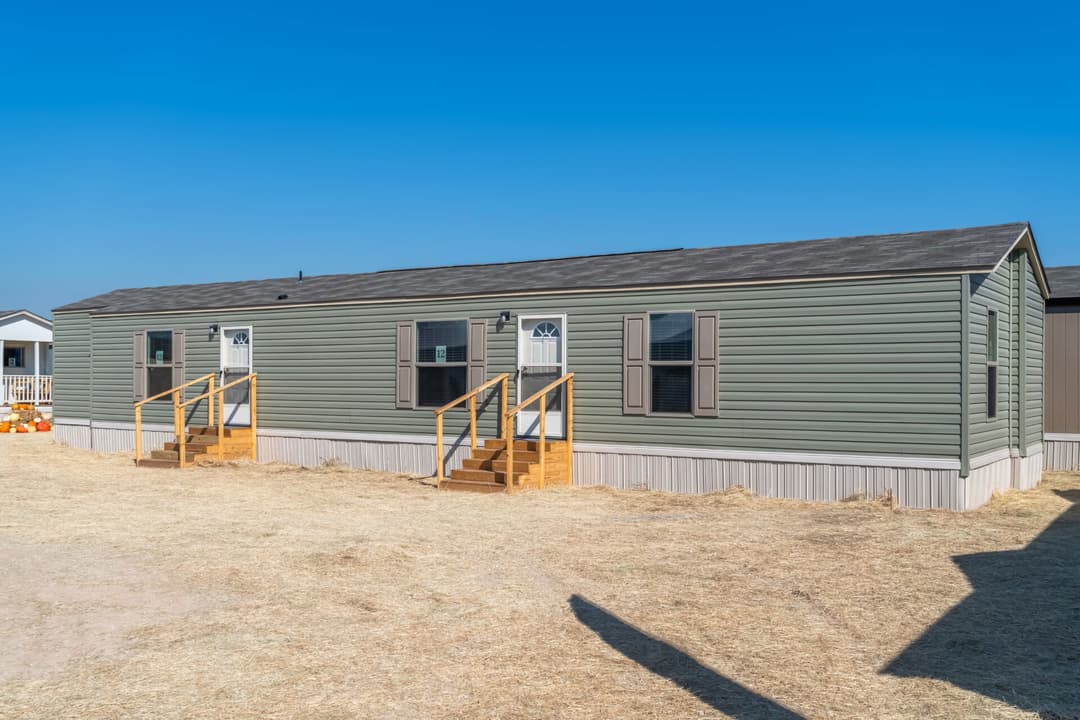 Singlewide s-16×64-32c shed elevation and exterior home features