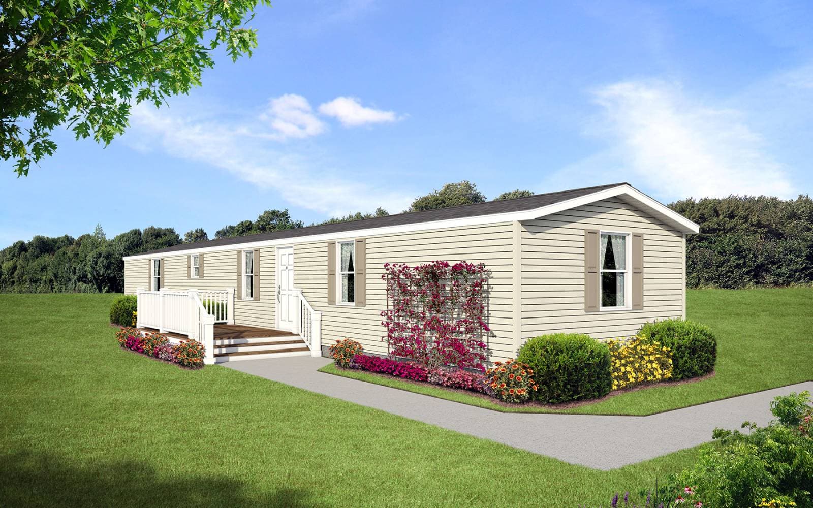 Cs1676a hero, elevation, and exterior home features