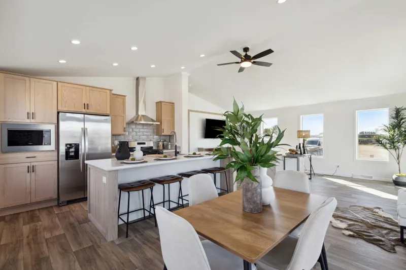 Wood manor d505 kitchen home features