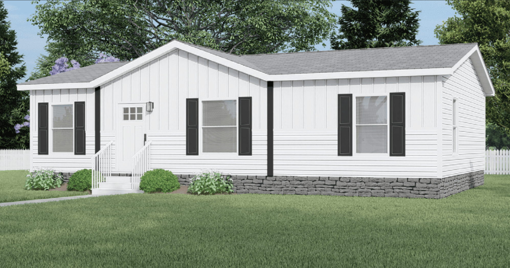 Drake hero, elevation, and exterior home features
