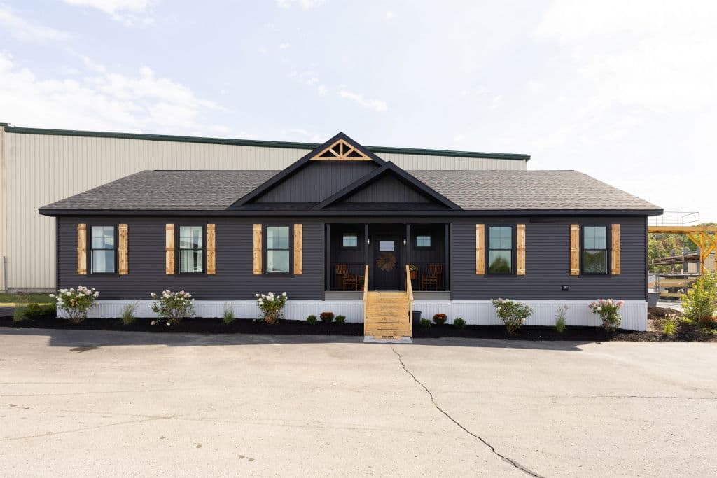 Ultra ranch 2p2460-x hero, elevation, and exterior home features