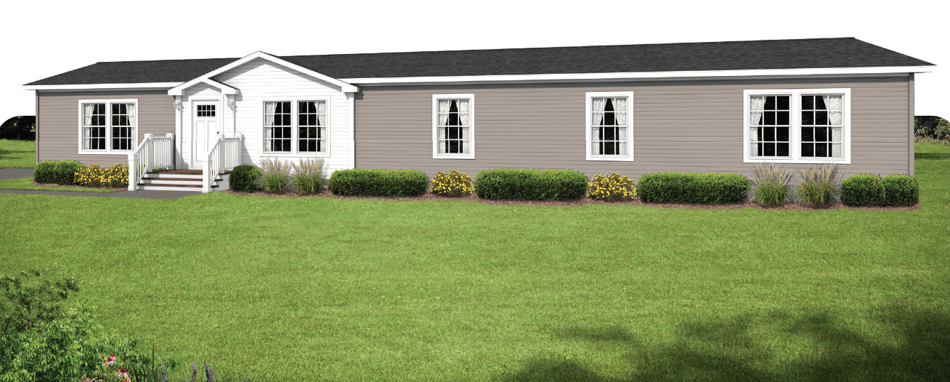 Cairo hero, elevation, and exterior home features