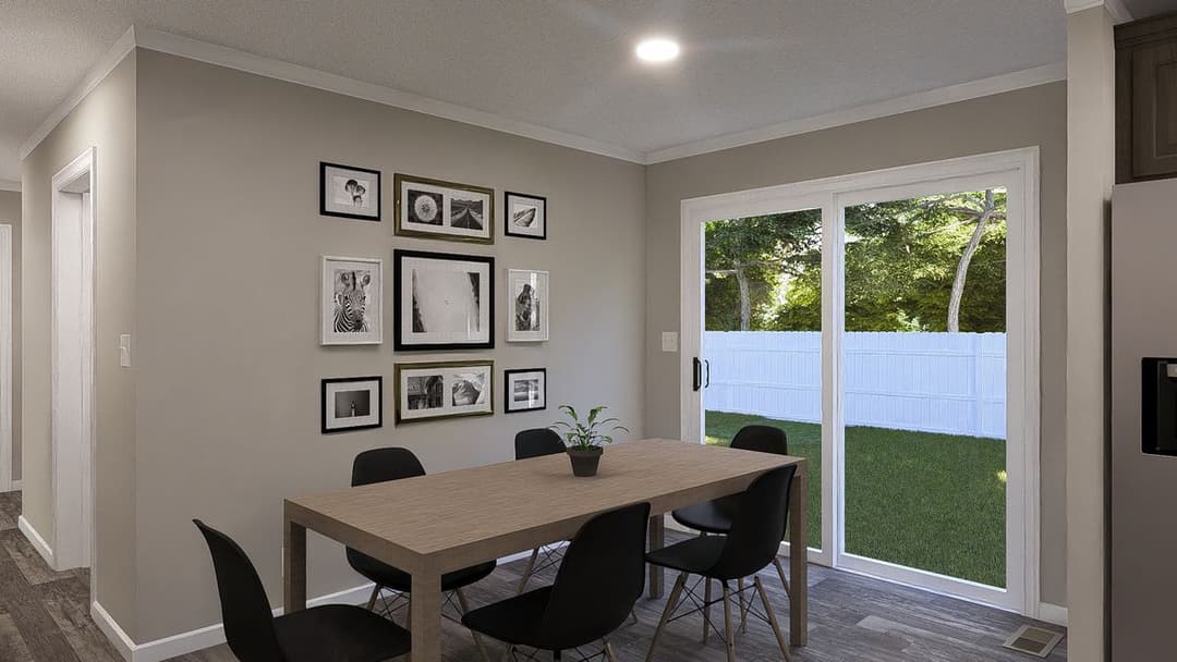 The lil' easy interior home features