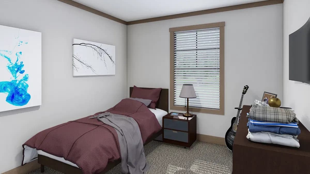 Wilder bedroom home features