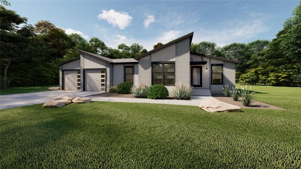 Atlas ii ranch hero, elevation, and exterior home features