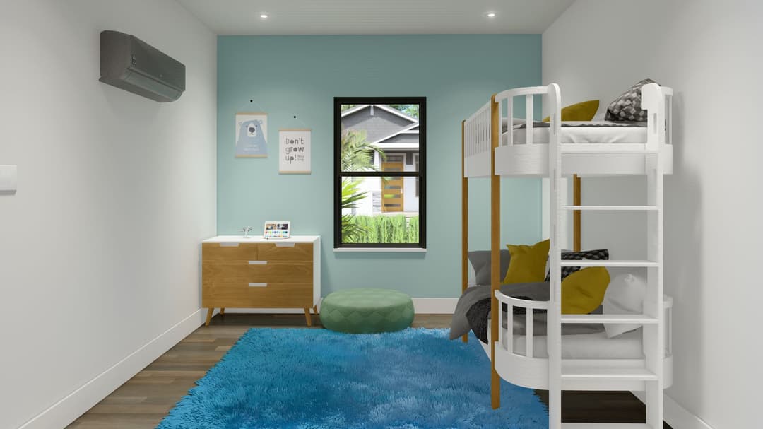 Multi family 3 bedroom home features