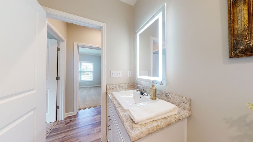 Logan ranch bathroom home features
