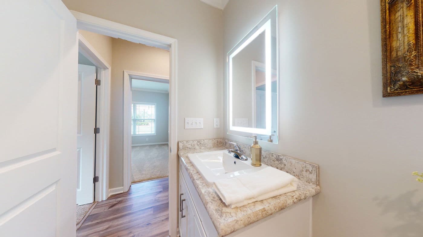 Logan ranch bathroom home features