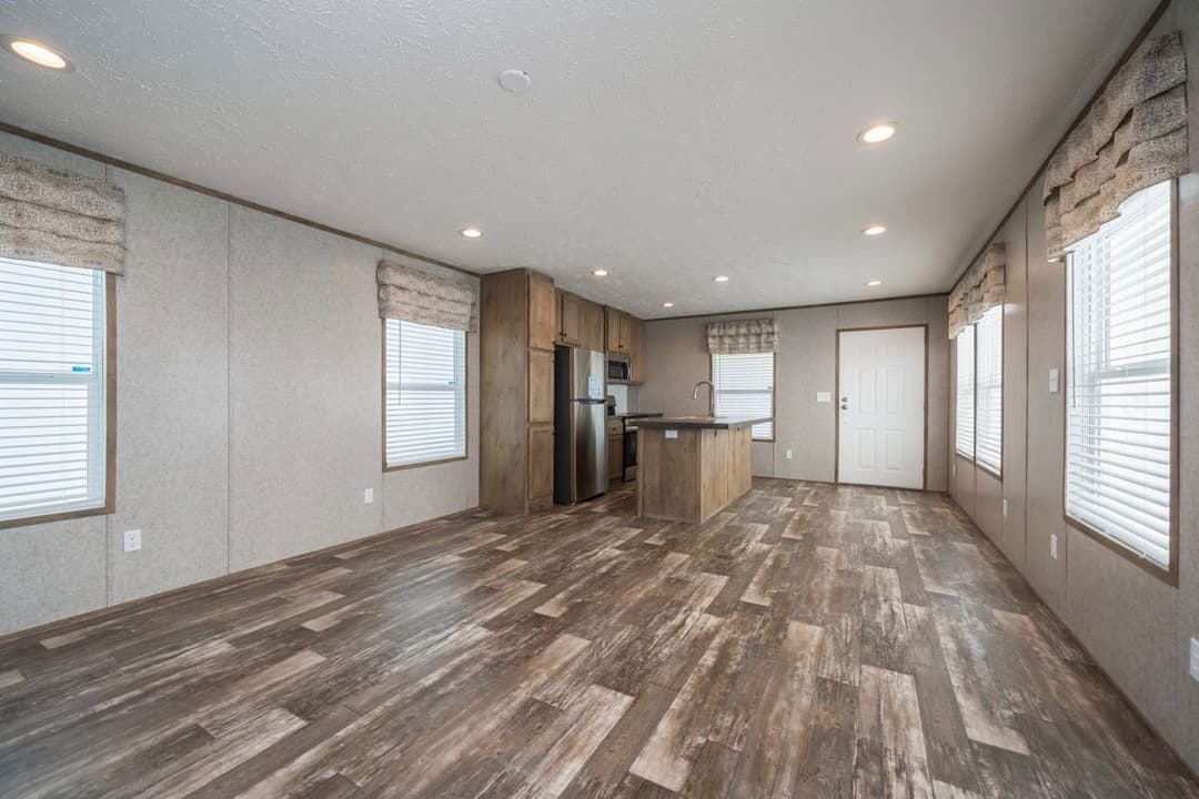 Lakeside cottage interior home features