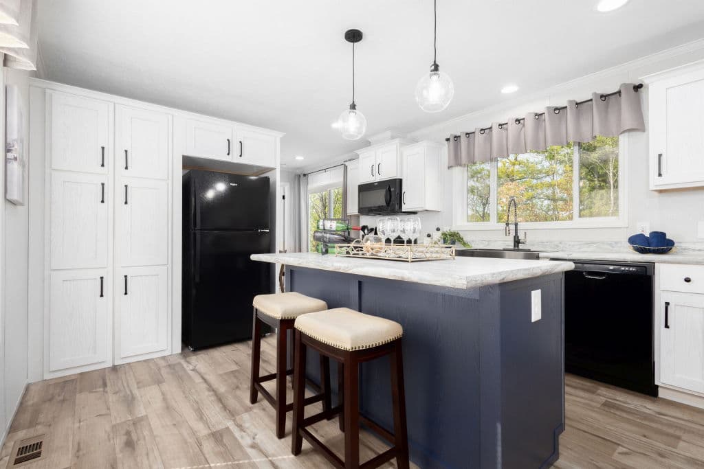 Astro creations singlewide 1a2081-p kitchen home features