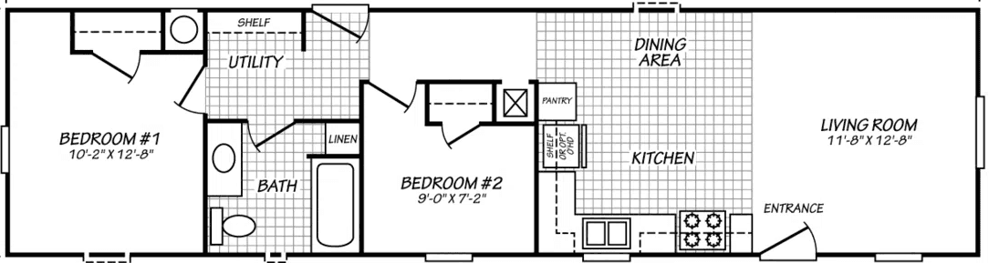 Breeze floor plan home features