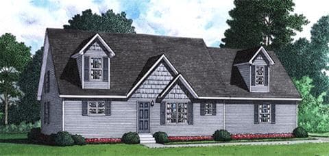 Brentmore hero, elevation, and exterior home features