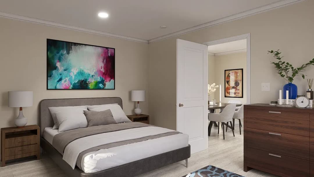 Yellowstone bedroom home features