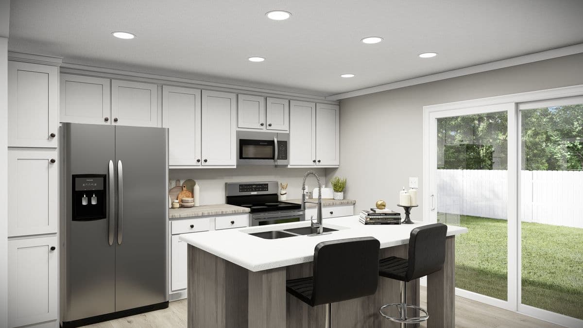 The revere kitchen home features