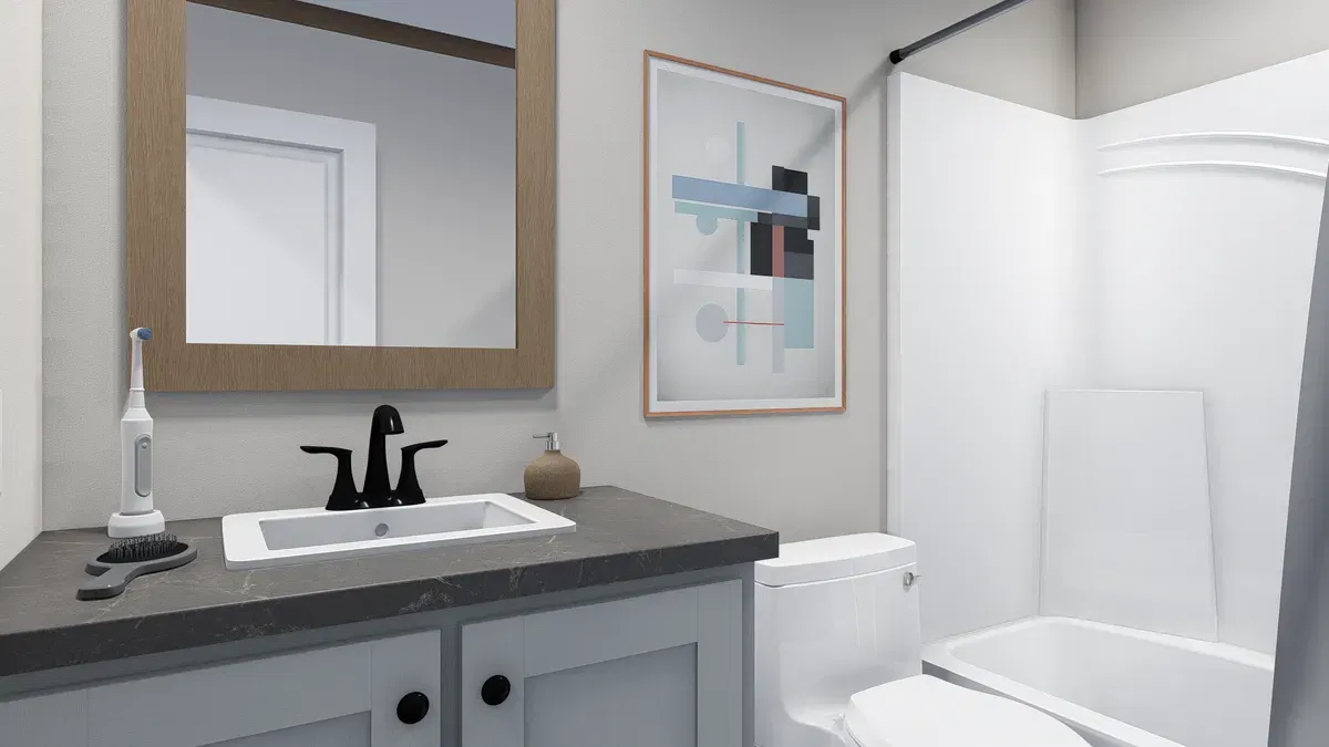 Everett elite bathroom home features