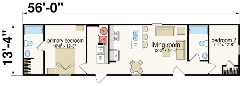 Peak community floor plan home features