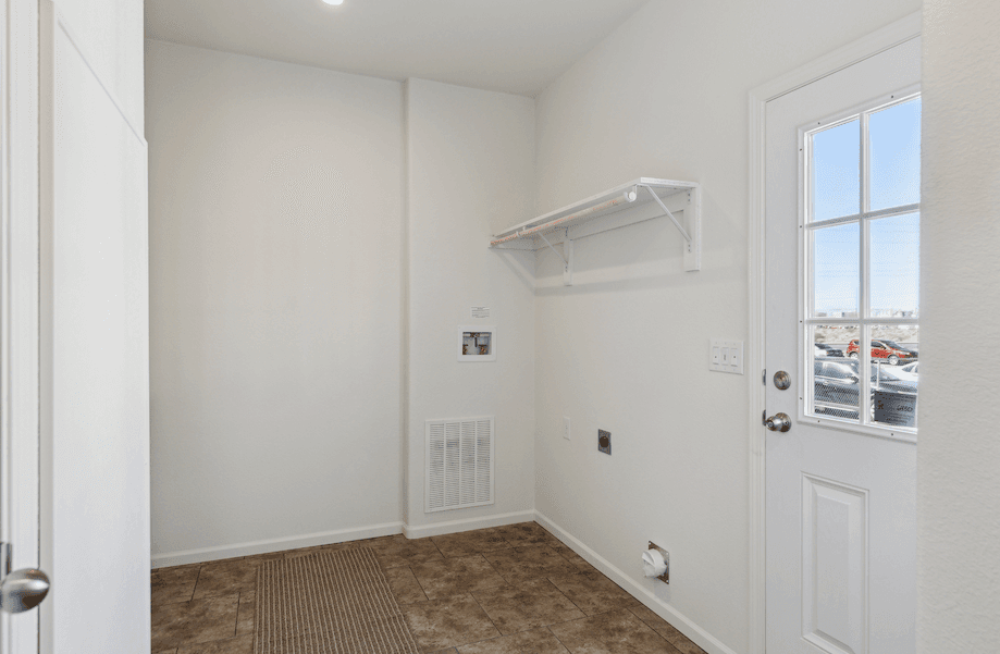 Olive interior home features