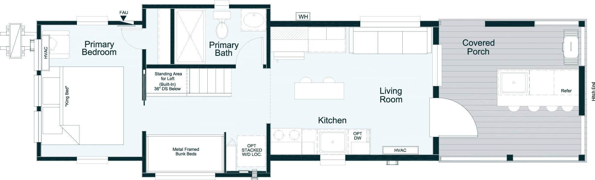 Tannehill floor plan home features