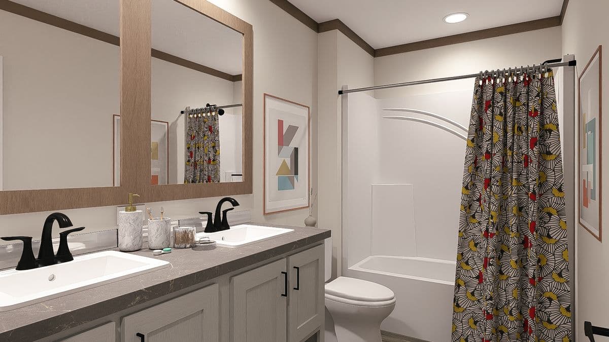 Sawyer elite bathroom home features