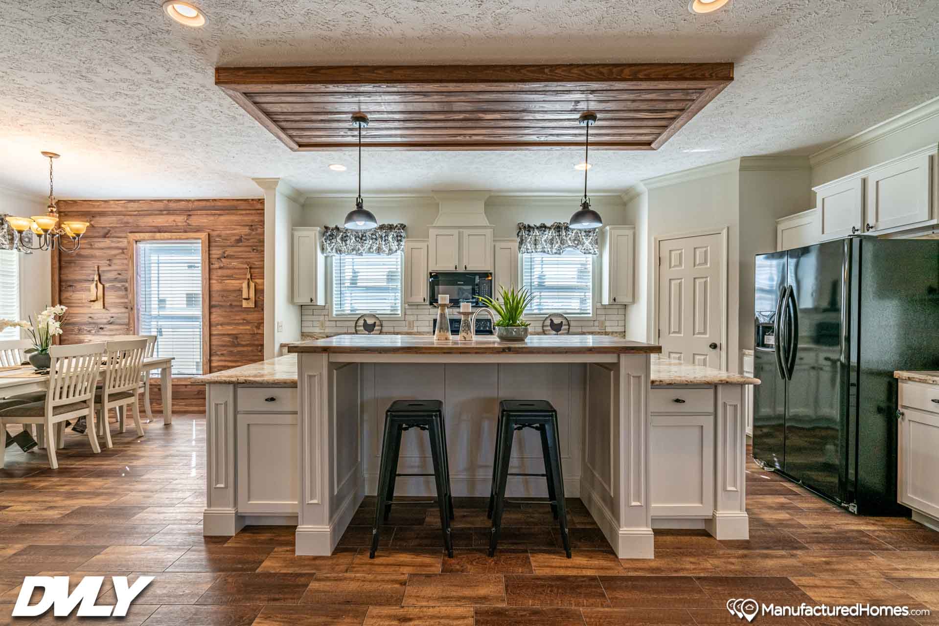 Orchard house (study) kitchen home features