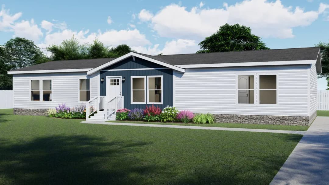 Bluebonnet breeze hero, elevation, and exterior home features