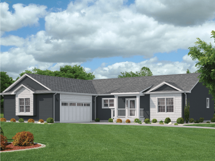 Carrington r17 hero, elevation, and exterior home features