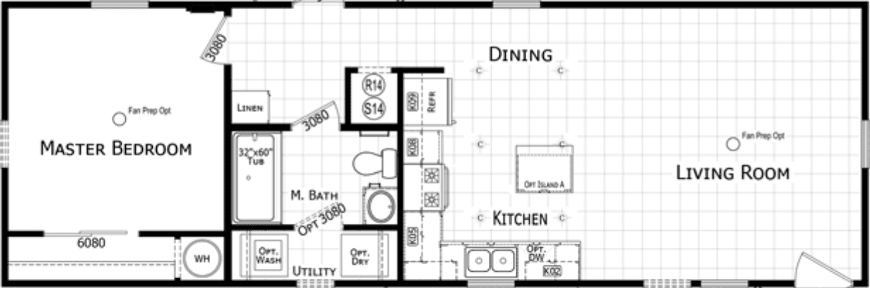 Stansbury floor plan home features