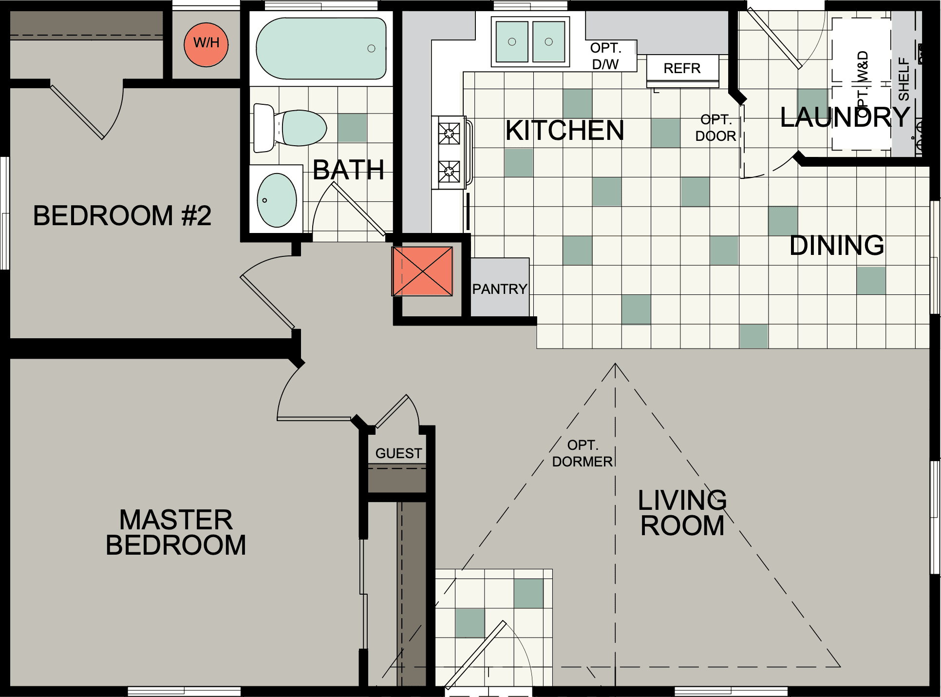 Bd 02 (3224) floor plan and hero home features