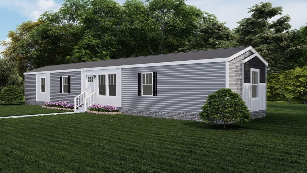 Baby boujee elevation and exterior home features