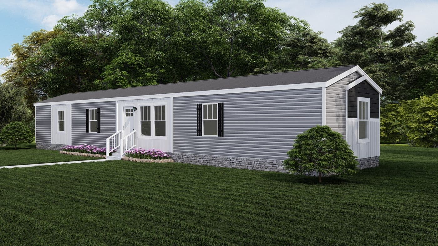 Baby boujee elevation and exterior home features