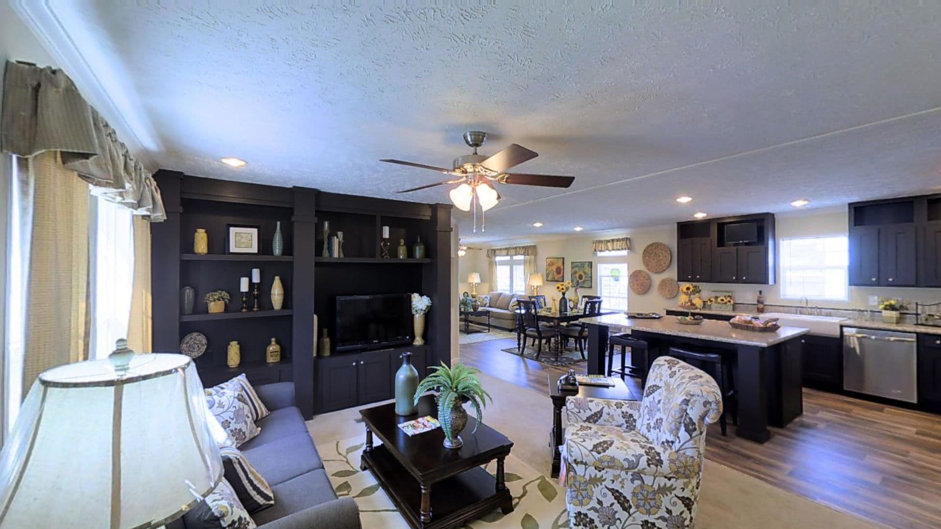 The elite 60 interior home features