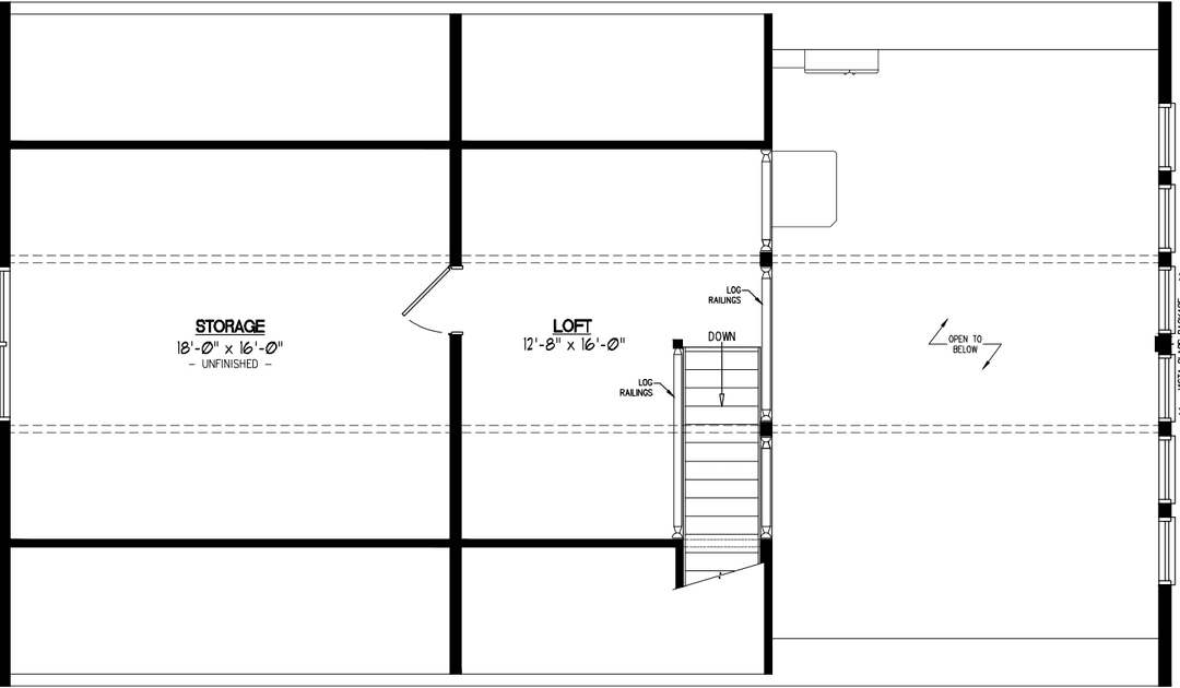 Chalet 2848 interior home features