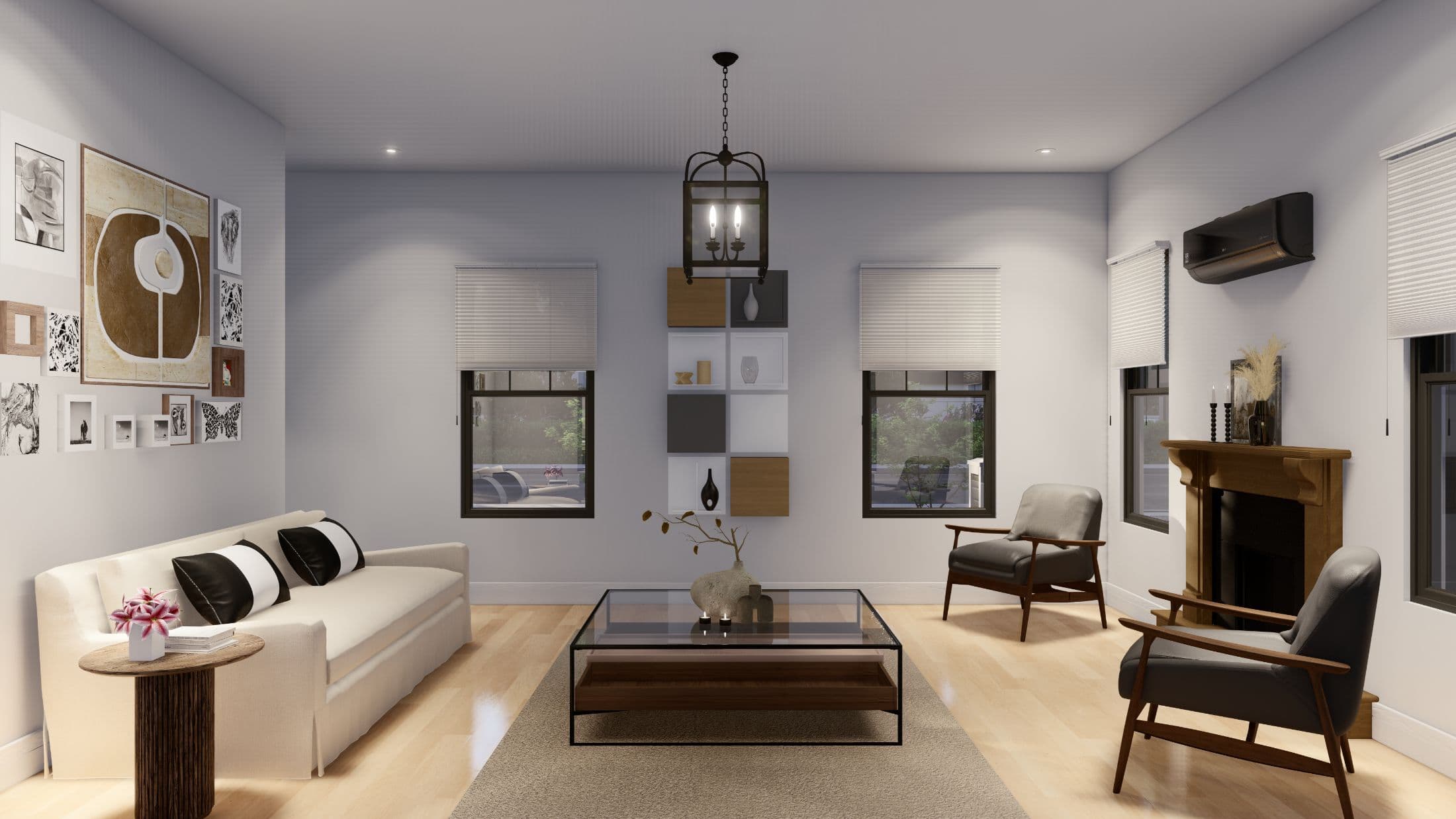 Model 21 interior home features