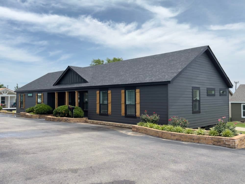 The riverwalk hero, elevation, and exterior home features