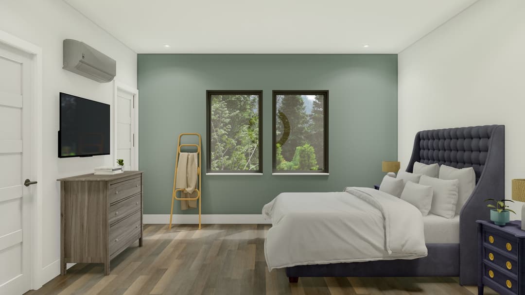 Multi family 2 bedroom home features