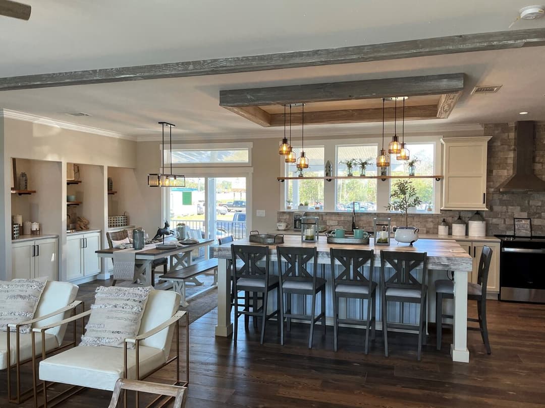 Easton farmhouse 30683a kitchen home features