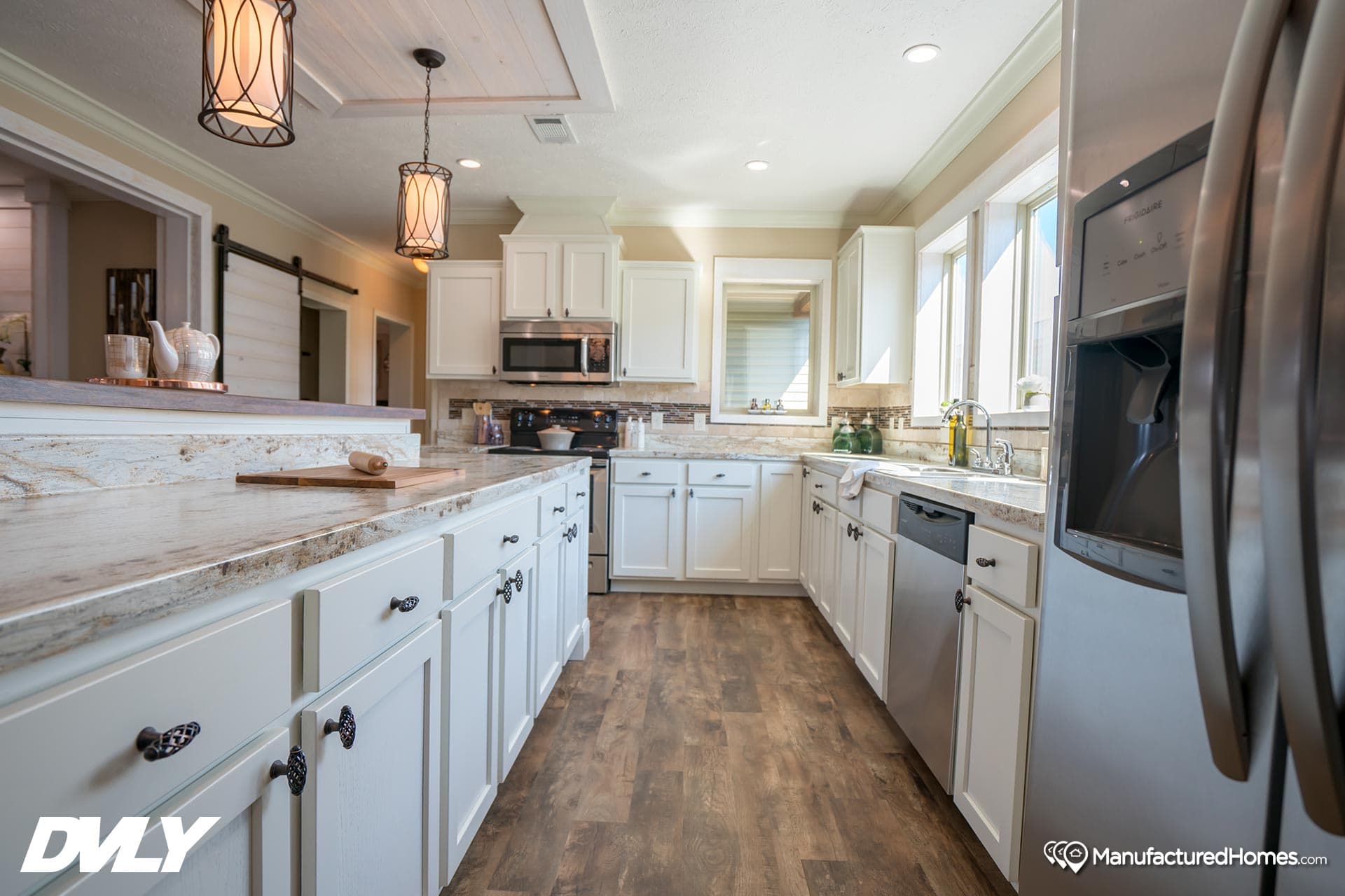 The avonlea kitchen home features