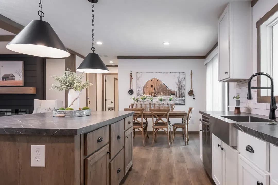 The lizzie kitchen home features