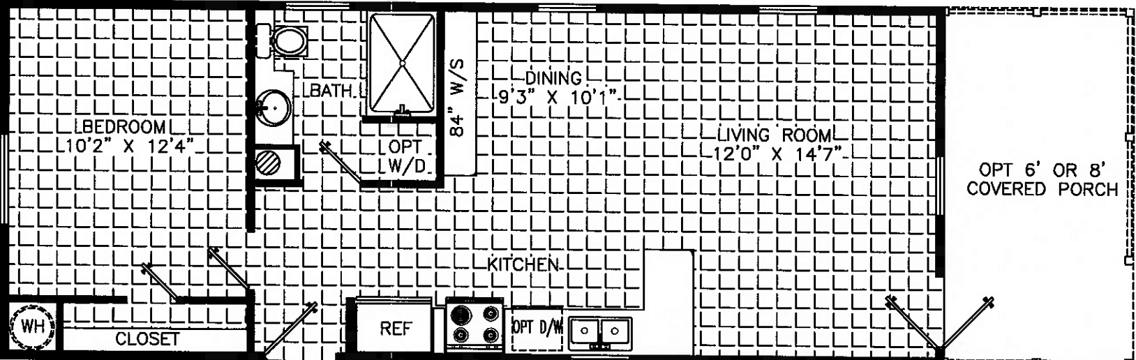 Vacation cottage 40 floor plan home features