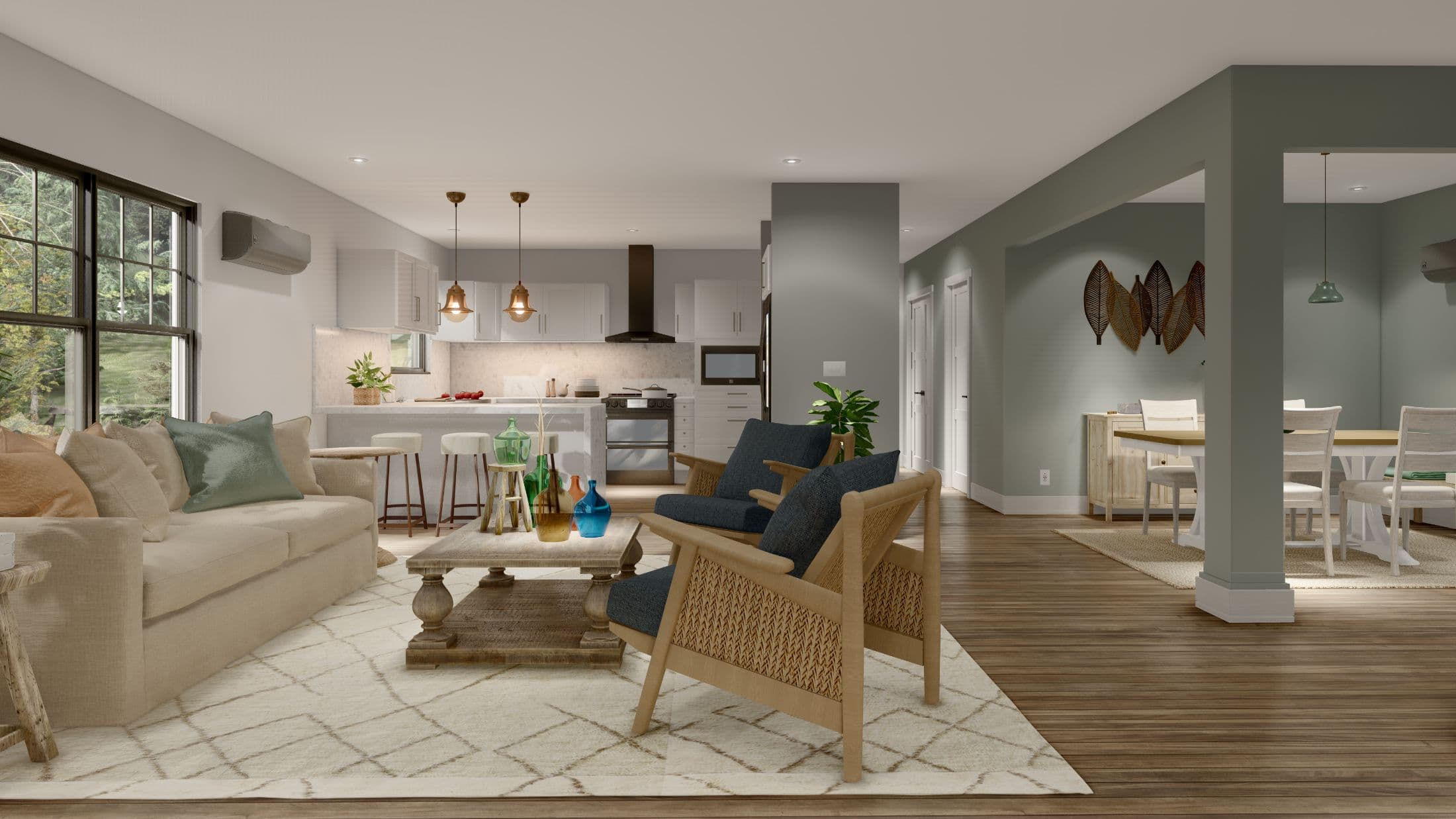 Model 15 interior home features