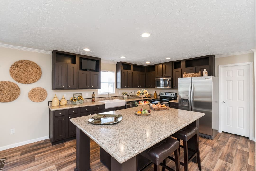 The elite 60 kitchen home features