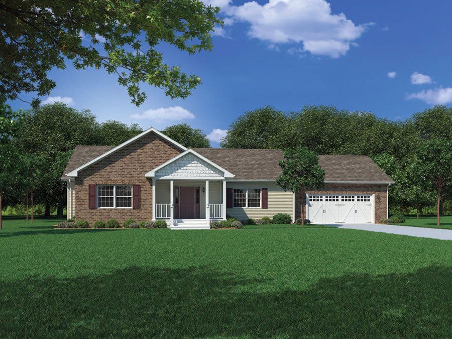 Westwood ii hero, elevation, and exterior home features