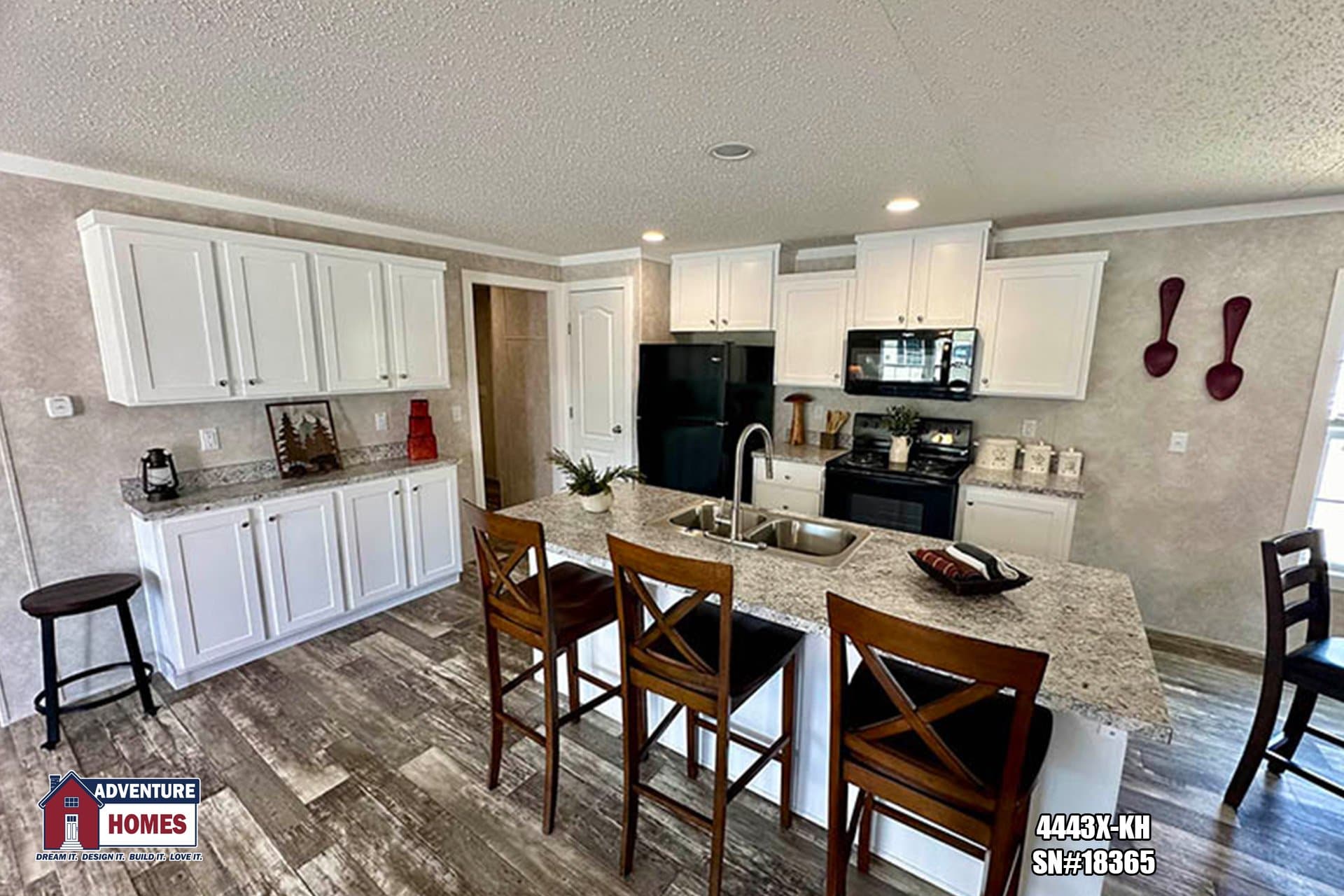 4443x-kh kitchen home features