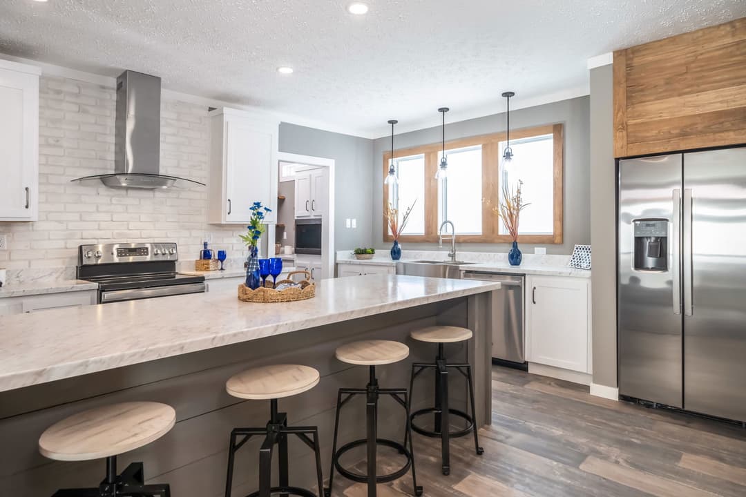 The willow oak kitchen home features